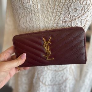 💎AUTHENTIC💎 Yves Saint Laurent Monogram Wallet